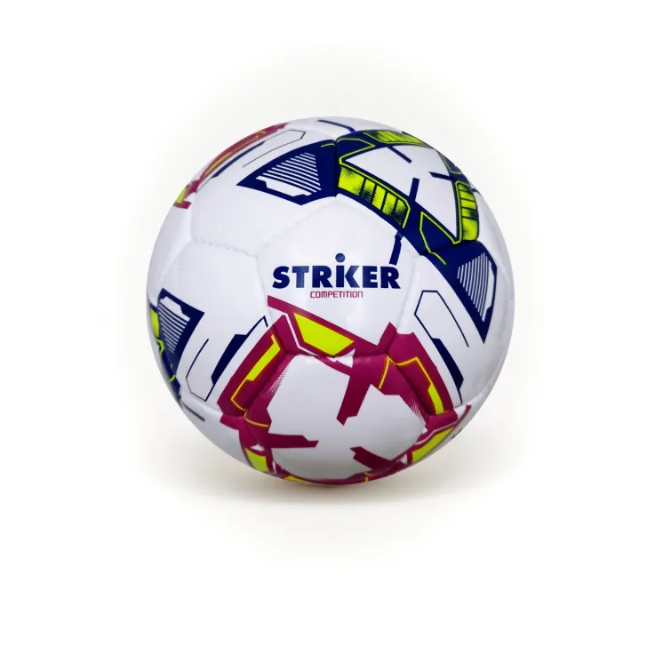 Striker Pelota Competicion N5 Blanco/Azul/Rosado