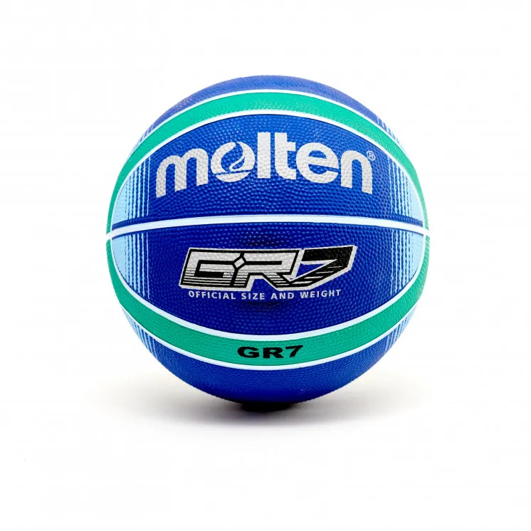 Molten Pelota Basquet Caucho GR5X N5 Azul/Verde